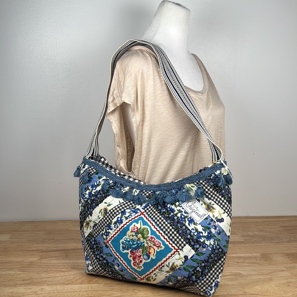 Rare boho handmade tote bag